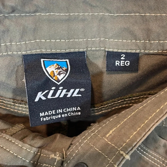 KUHL Legendary Pants Outdoor Hiking Gray Green Women's size 2 - Picture 4 of 7